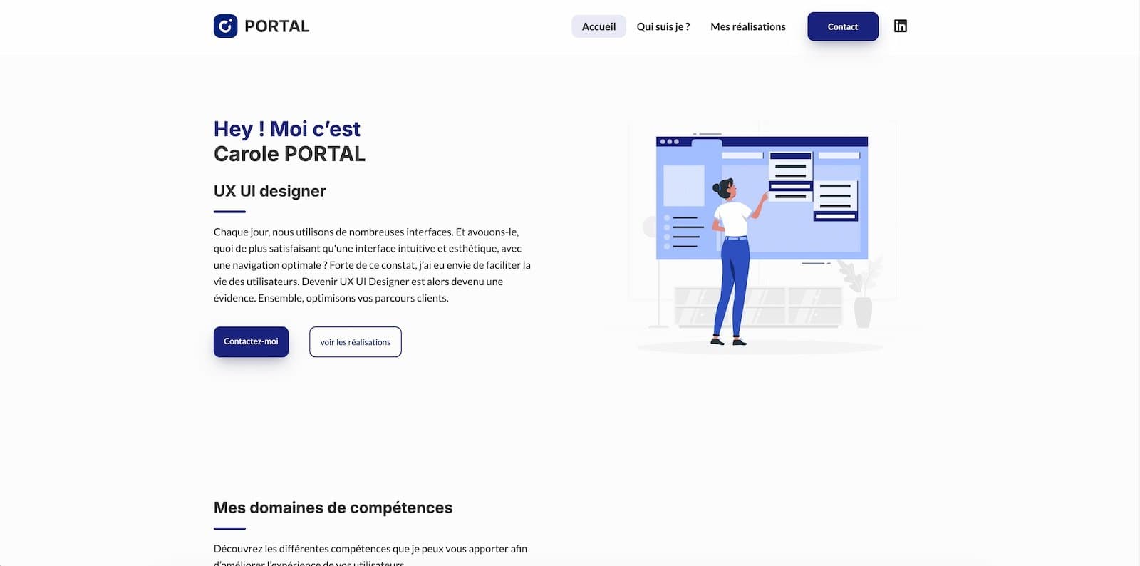 Carole Portal UX UI designer